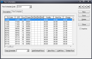 Lytec Fee Schedule