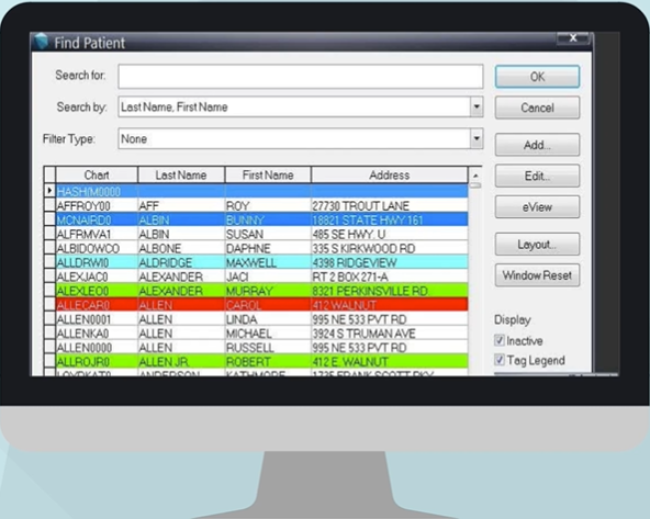 Lytec Patient Color Coding